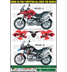 R1200 GS 2004 - 2007 MOTORSPORT RED BLACK
